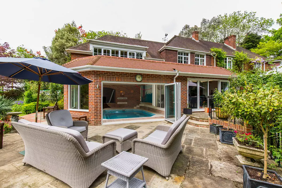 pool house extension