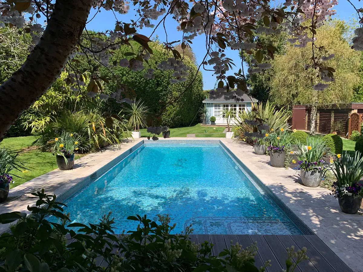 Outdoor swimming pool