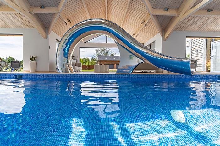 Pool feature slide