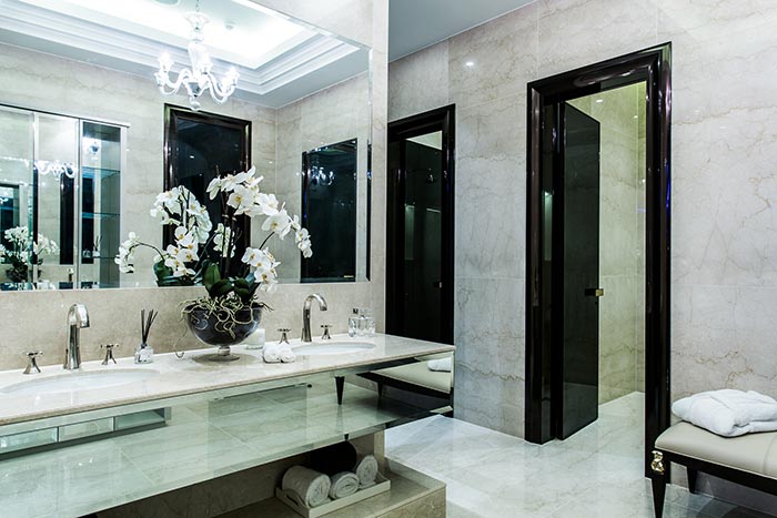 Pool changing room