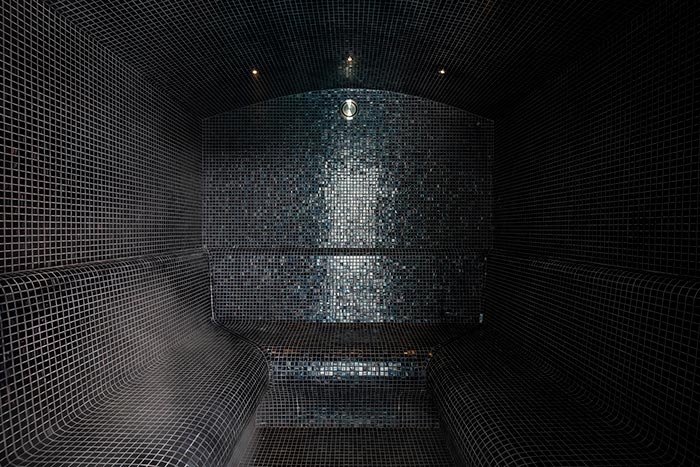 Pool steam room