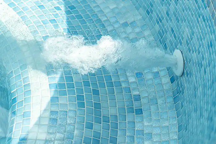 Pool spa water jet