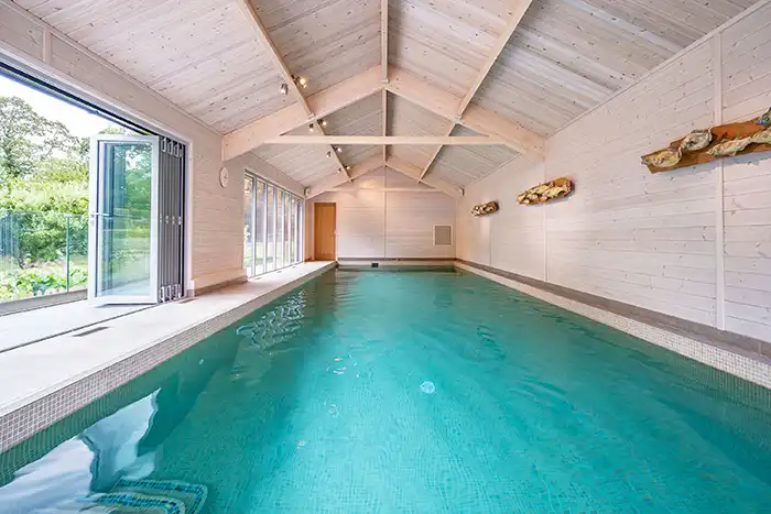 indoor view of pool