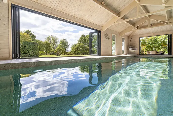 Indoor pool house