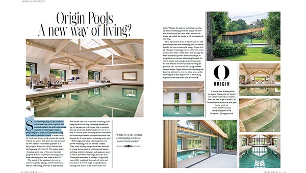 Life Magazine - origin Pools - Nov 2021